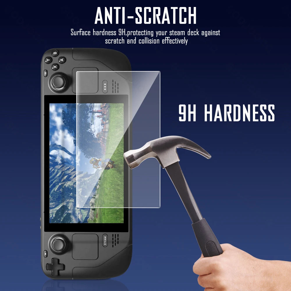 Screen Protector For Steam Deck 3 PCS Goojodoq