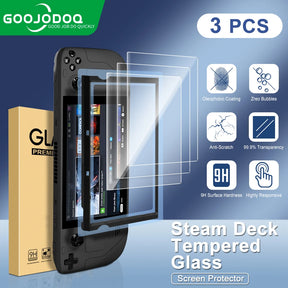 Screen Protector For Steam Deck 3 PCS Goojodoq