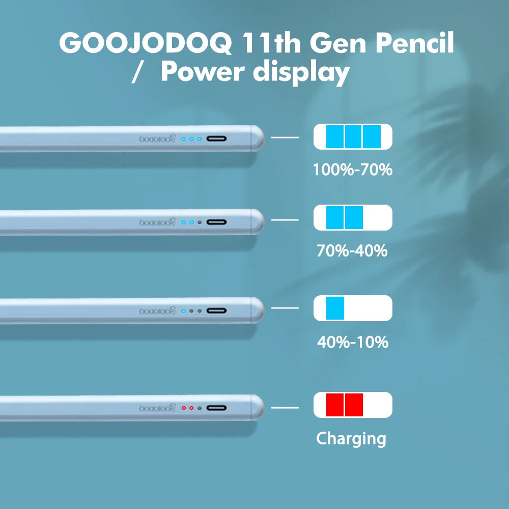 iPad Pencil Stylus with Palm Rejection & Tilt Sensor GD11