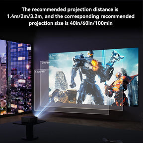 Mini H5 Projector 4K Ultra HD