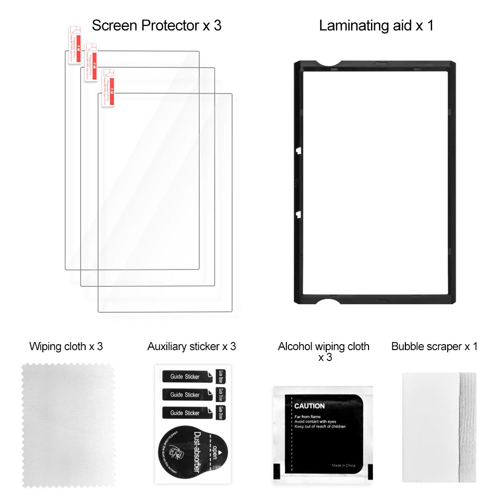 Screen Protector For Steam Deck 3 PCS Goojodoq