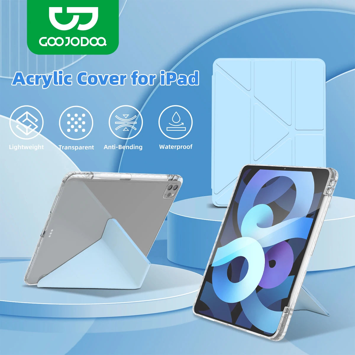 Acrylic Cover for iPad Goojodoq