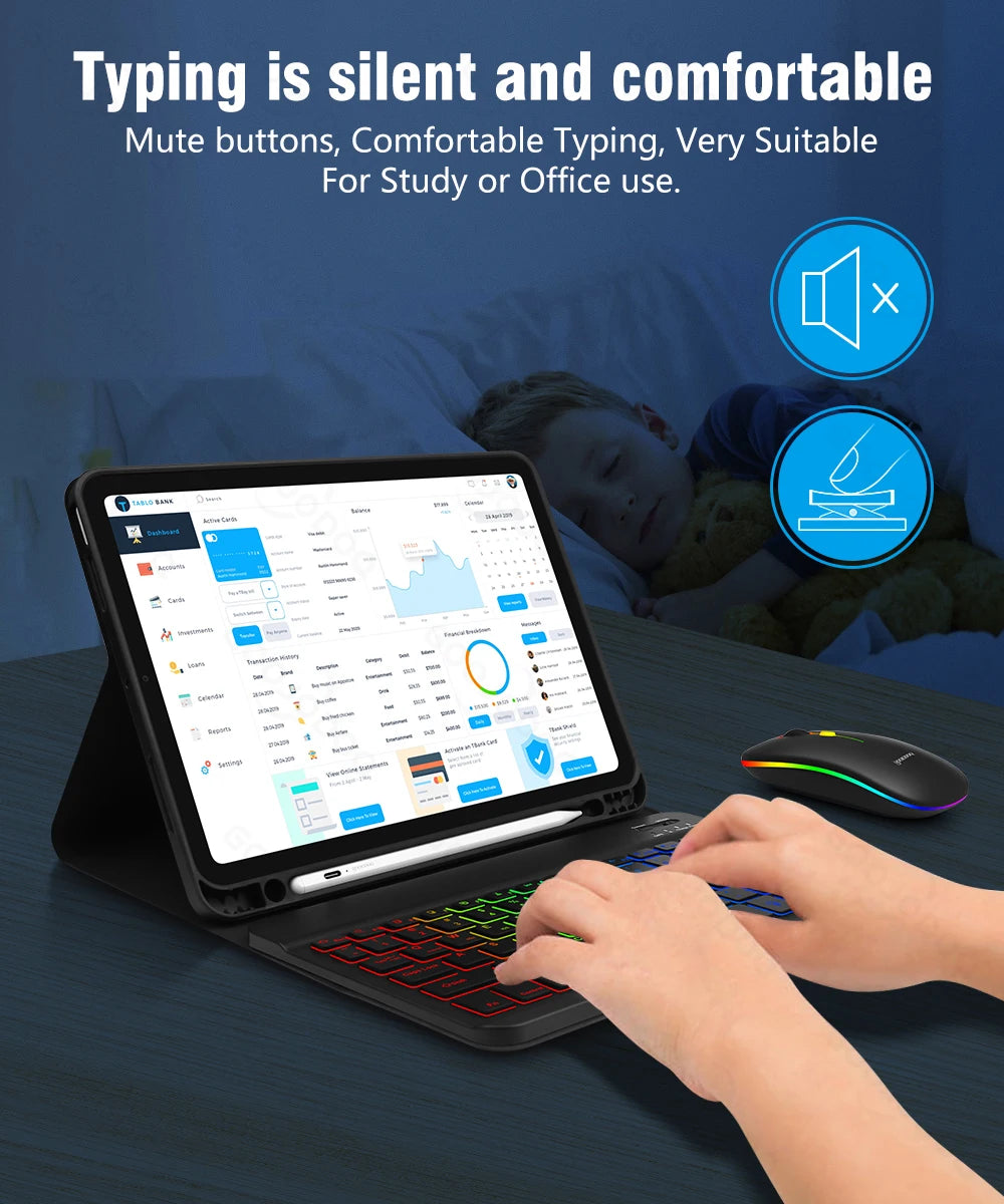 Magic Keyboard and Mouse For iPad