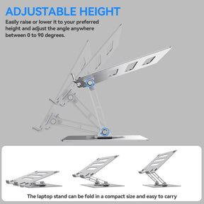 Laptop Stand Foldable Aluminum Alloy