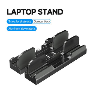 Updated Vertical Laptop Stand 2-in-1