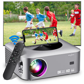 Full HD Projector 1080P Goojodoq